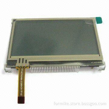 Graphics LCD Module with Touchscreen, 128 x 64 Pixels Resolution, and 70 x 38.5mm Viewing Area